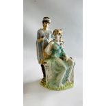 A WEDGWOOD LIMITED EDITION 920/3000 FIGURINE THE CLASSICAL COLLECTION "ADORATION" BOXED WITH