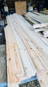 A LARGE QUANTITY 120MM ROUNDED PROFILE TONGUE AND GROOVE CLADDING, APPROX 300 METRES.