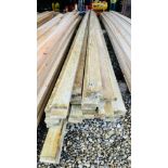 58 X 4.8M LENGTHS 70MM X 20MM PLANED TANALISED TIMBER. THIS LOT IS SUBJECT TO VAT ON HAMMER PRICE.