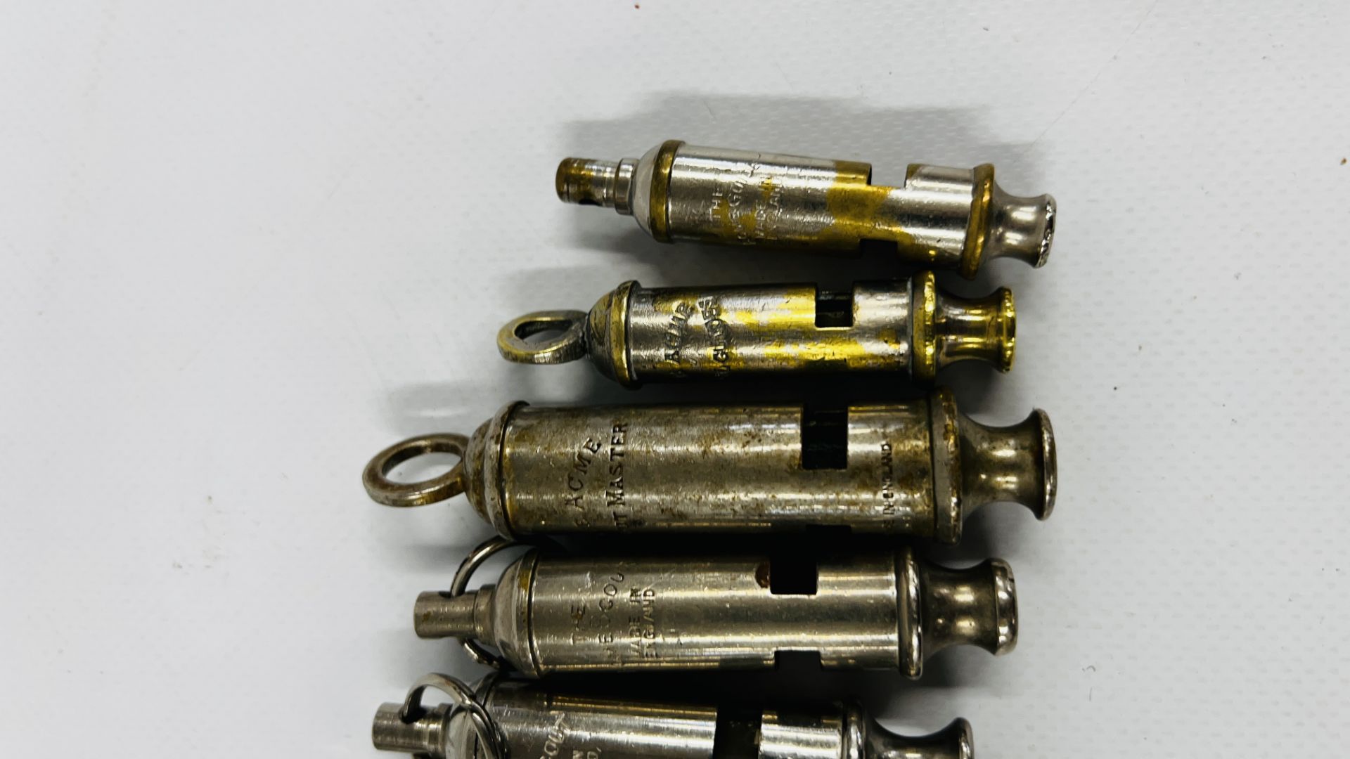 A COLLECTION OF 13 ASSORTED VINTAGE "ACME" WHISTLES, BOY SCOUTS & GIRL GUIDES. - Image 2 of 5