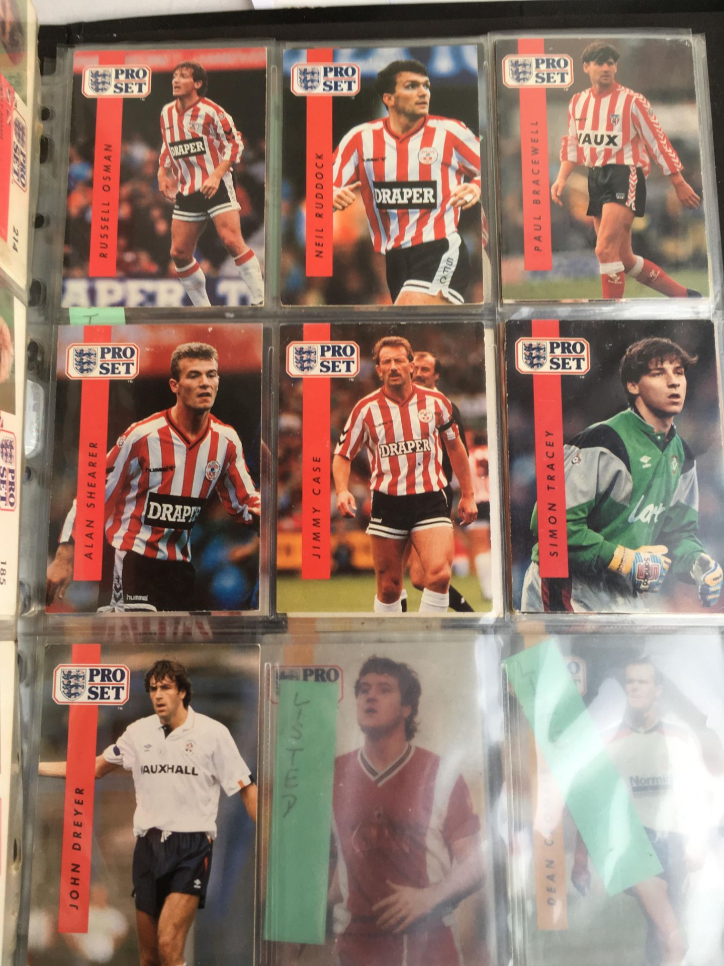 TRADING CARDS: TUB WITH VARIOUS IN ABOUT TEN FOLDERS, FOOTBALL WITH TOPPS MATCH ATTAX, PRO-SET, - Bild 8 aus 21