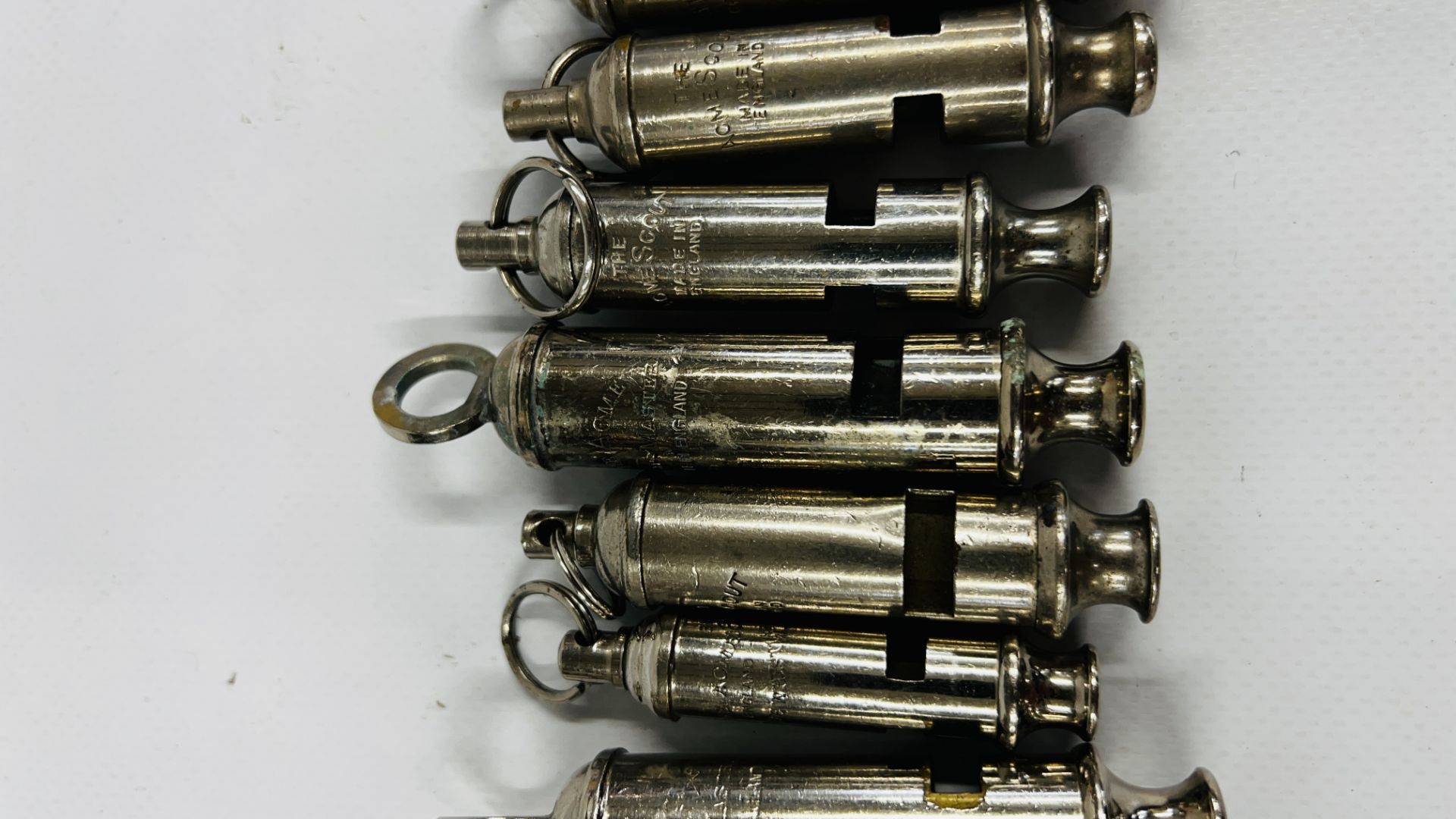 A COLLECTION OF 13 ASSORTED VINTAGE "ACME" WHISTLES, BOY SCOUTS & GIRL GUIDES. - Image 3 of 5
