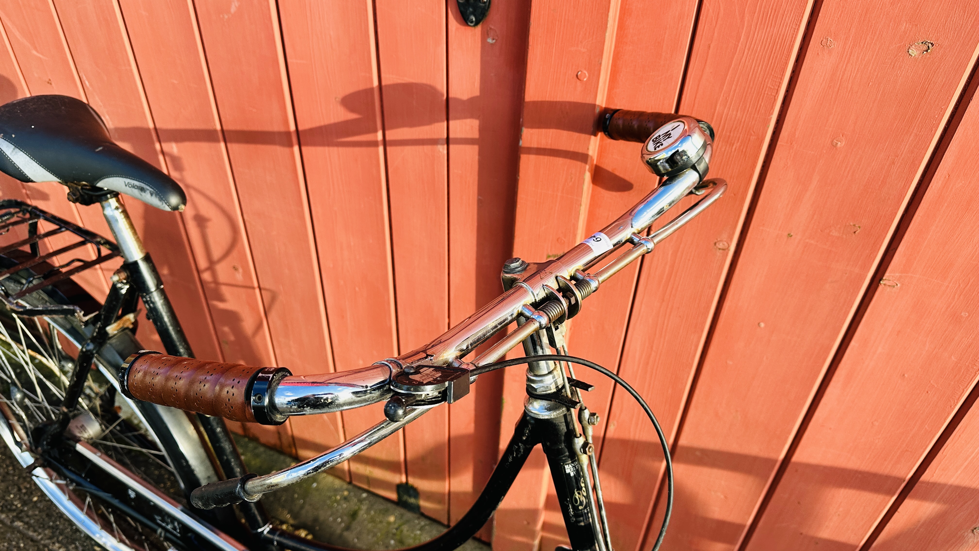 A VINTAGE PASHLEY STEP THROUGH 3 SPEED BICYCLE. - Image 5 of 9