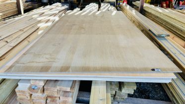 6 X 8FT X 4FT PLYWOOD & MDF SHEETING, MIXED THICKNESSES. THIS LOT IS SUBJECT TO VAT ON HAMMER PRICE.