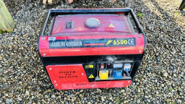 POWERSTORM 6500 PETROL GENERATOR.