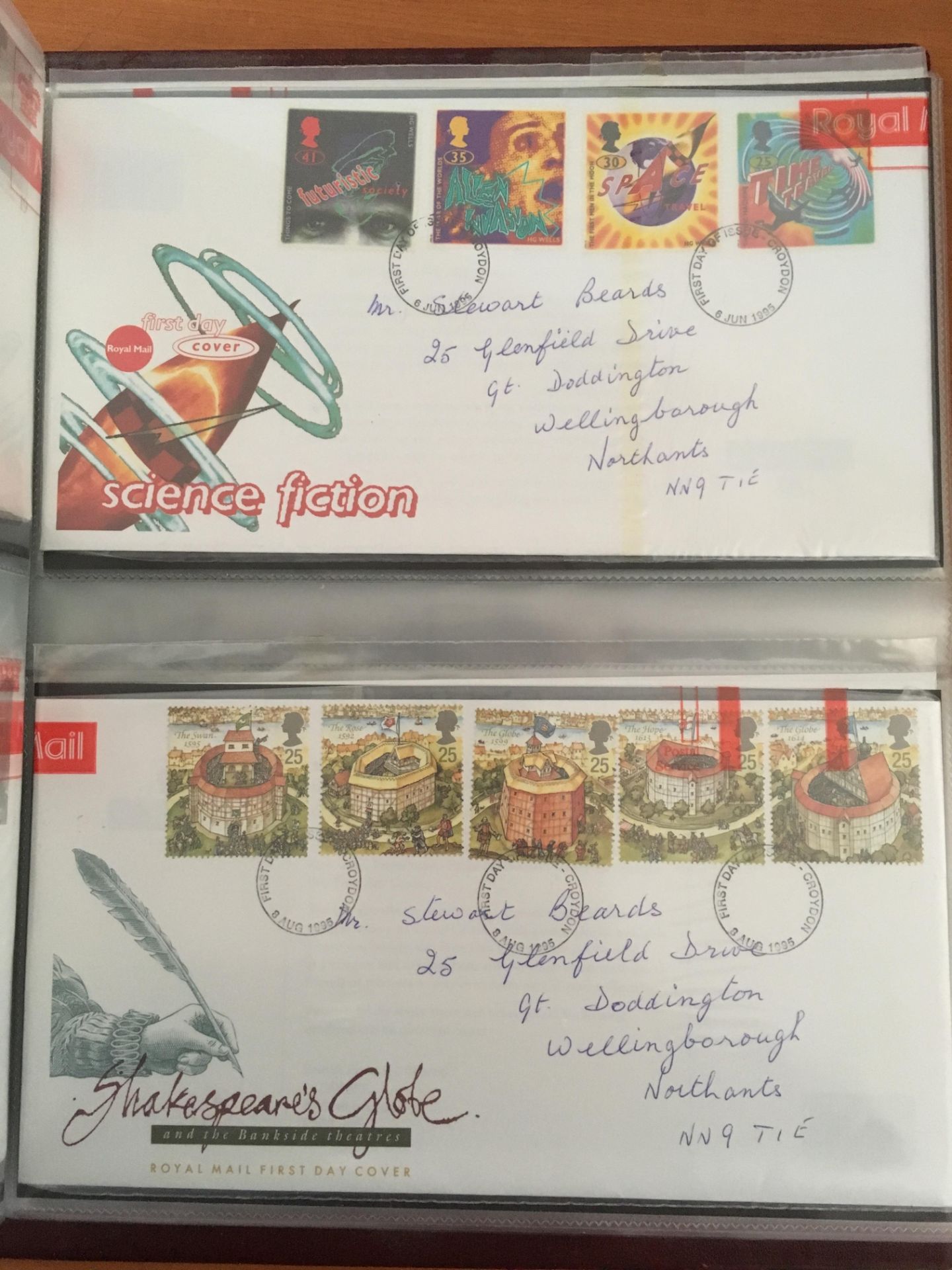 STAMPS: BOX WITH GB FIRST DAY COVERS IN THREE ALBUMS AND LOOSE, - Image 5 of 5