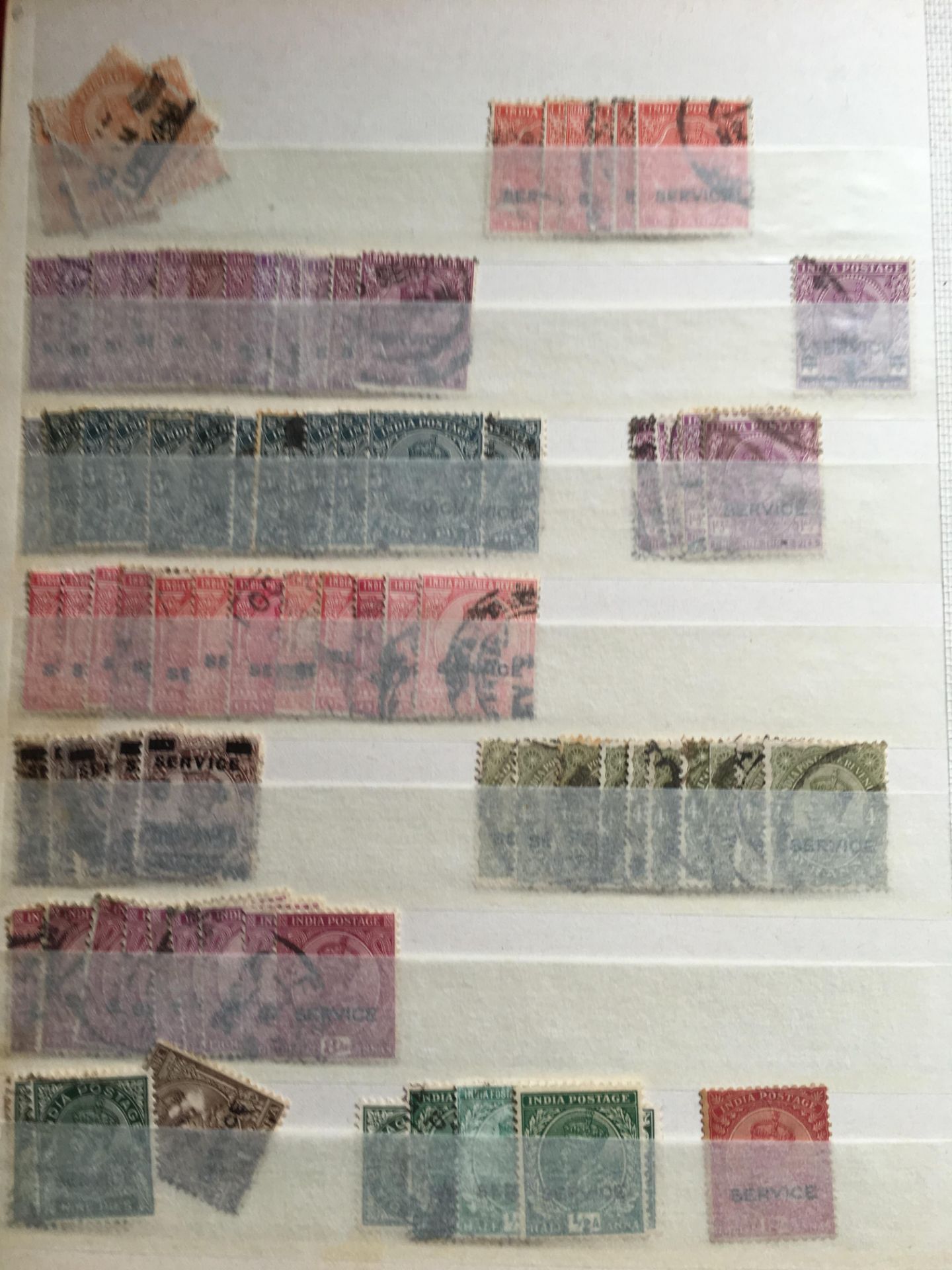 STAMPS: TUB WITH COMMONWEALTH ALL REIGNS ON CARDS, SMALL FOLDERS ETC. - Image 13 of 25