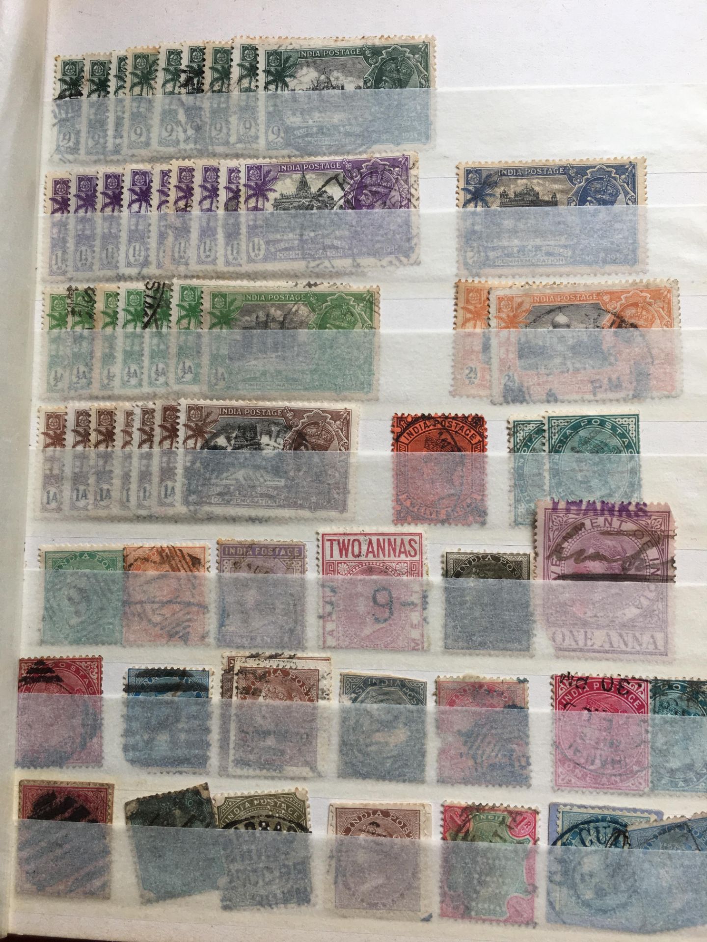 STAMPS: TUB WITH COMMONWEALTH ALL REIGNS ON CARDS, SMALL FOLDERS ETC. - Image 15 of 25