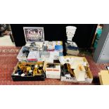 10 BOXES OF MIXED AS CLEARED HOUSEHOLD SUNDRIES TO INCLUDE ROYAL DOULTON TEA AND DINNERWARE,