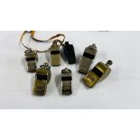 7 ACME THUNDERER WHISTLES