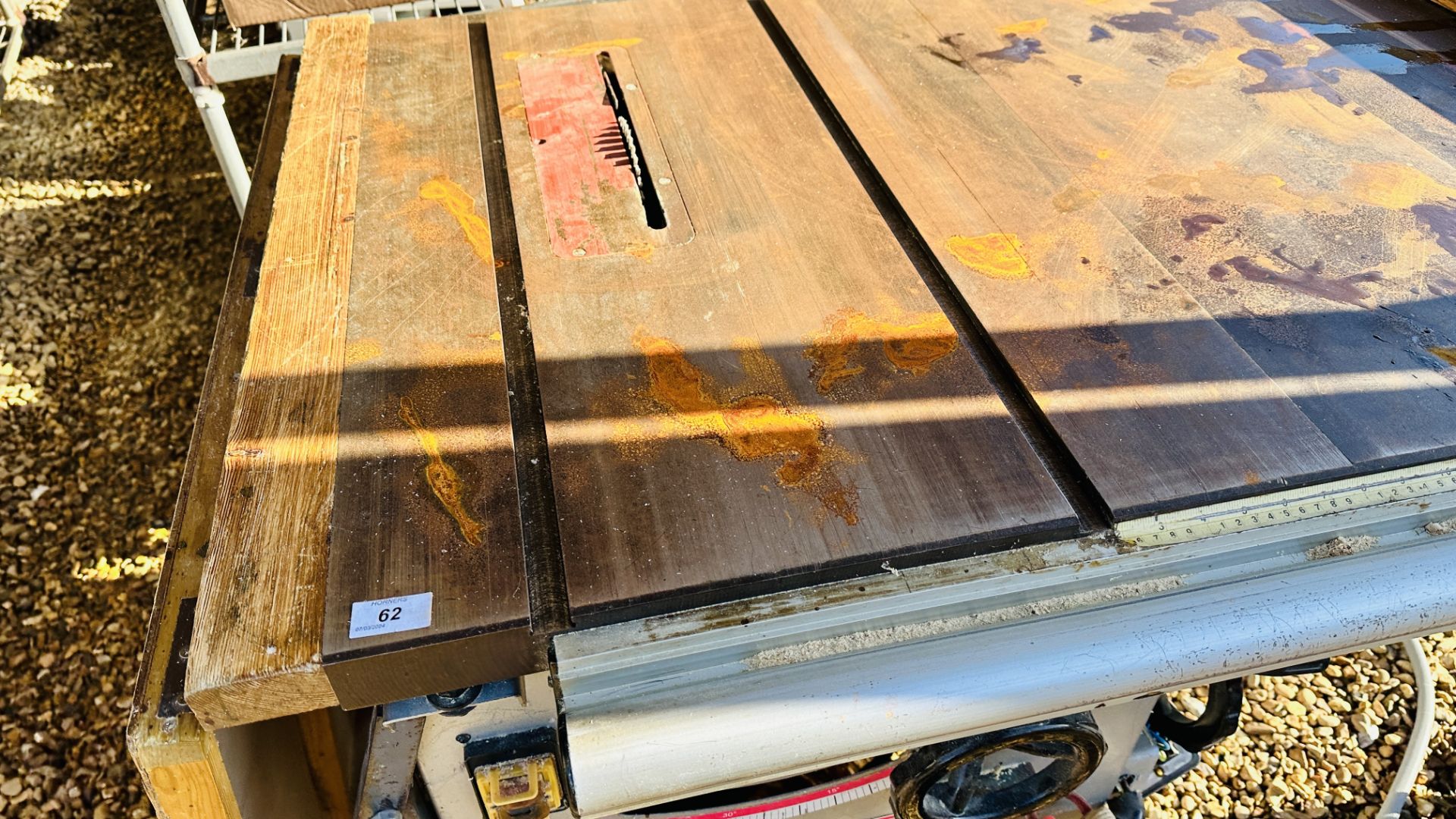 SIP 10 INCH HEAVY DUTY TABLE SAW - SOLD AS SEEN - TRADE SALE ONLY. - Bild 3 aus 10