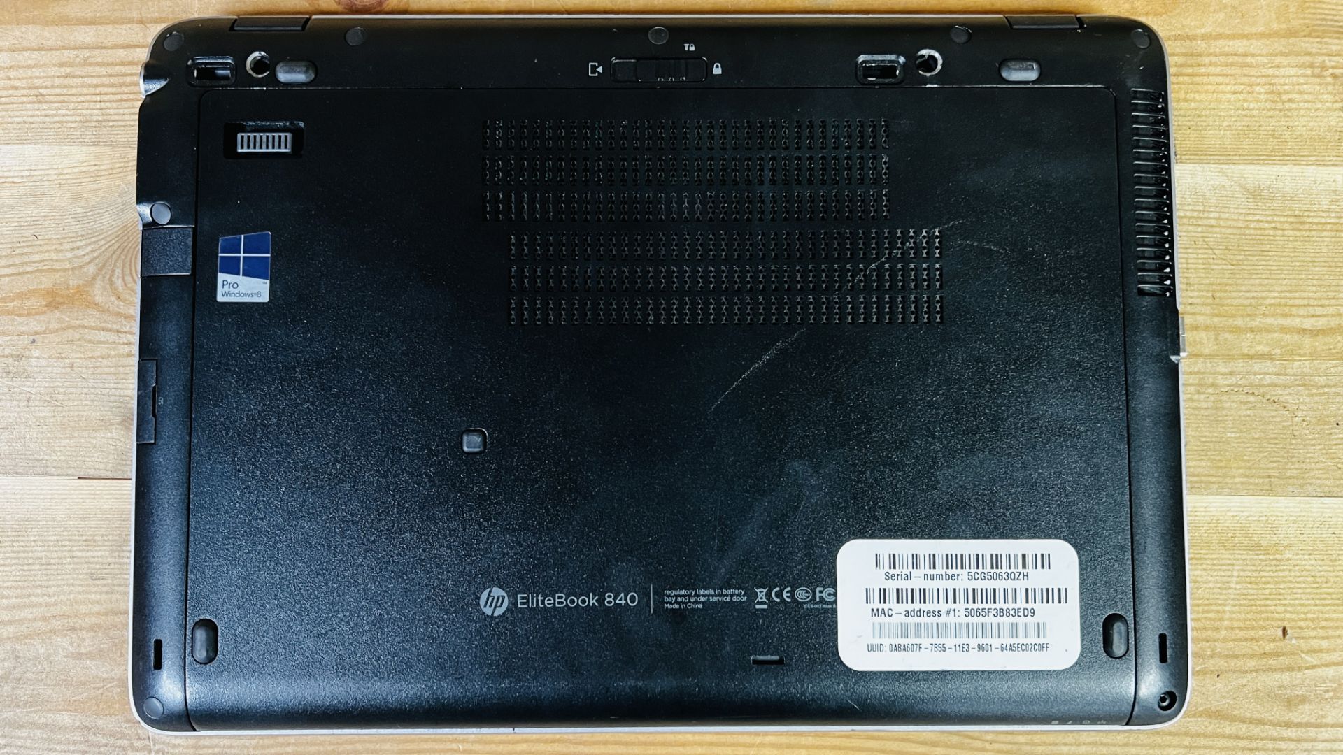 HP ELITEBOOK 840 LAPTOP CORE i5 COMPLETE - Image 6 of 9