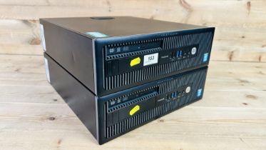 2 X HP PRODESK 600 G1 SFF BUSINESS DESKT