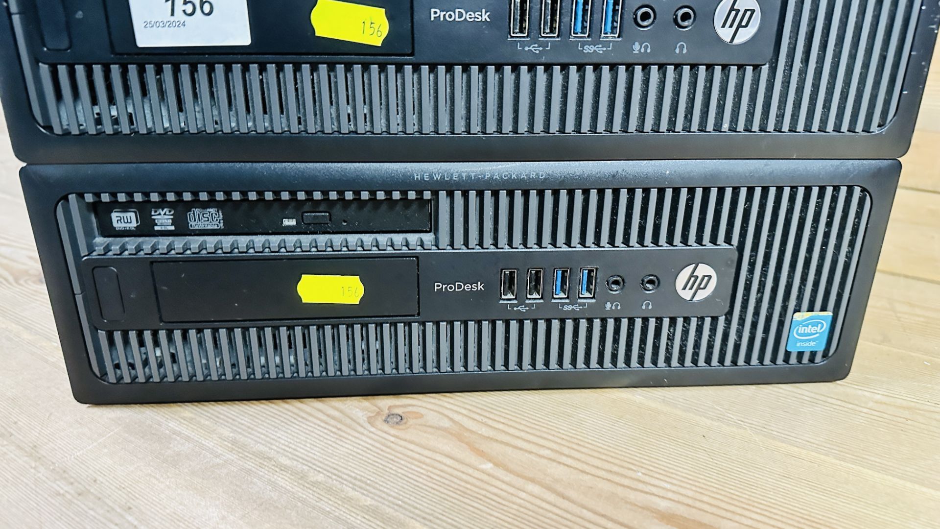 2 X HP PRODESK 600 G1 SFF BUSINESS DESKT - Image 3 of 10