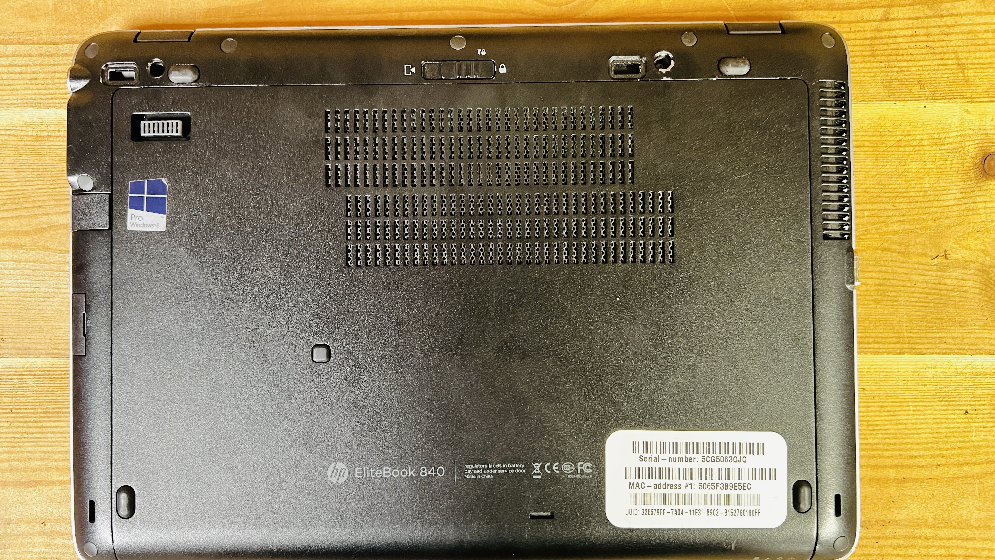 HP ELITEBOOK 840 LAPTOP CORE i5 COMPLETE - Image 5 of 9