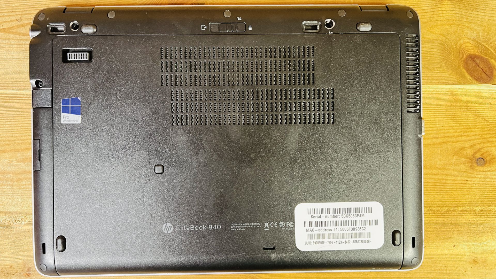 HP ELITEBOOK 840 LAPTOP CORE i5 COMPLETE - Image 5 of 9