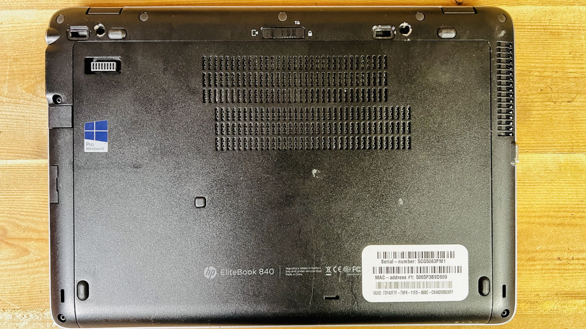 HP ELITEBOOK 840 LAPTOP CORE i5 COMPLETE - Image 5 of 9