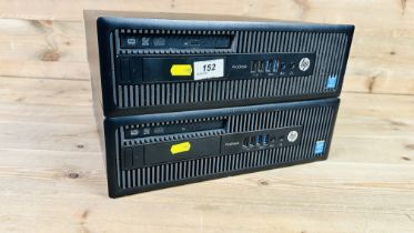 2 X HP PRODESK 600 G1 SFF BUSINESS DESKT