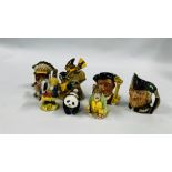 A GROUP OF BESWICK CABINET ORNAMENTS TO INCLUDE CHAFFINCH 991, PANDA, BIRD STUDY 926,