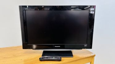 PANASONIC VIERA 32" TV WITH REMOTE - SOLD AS SEEN.