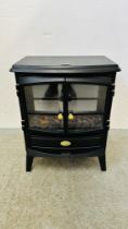 DIMPLEX ELECTRIC SOLID FUEL EFFECT ROOM HEATER - SOLD AS SEEN.