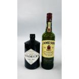 1 X 700ML HENDRICKS GIN & 1 X 700ML JAMESON IRISH WHISKY.