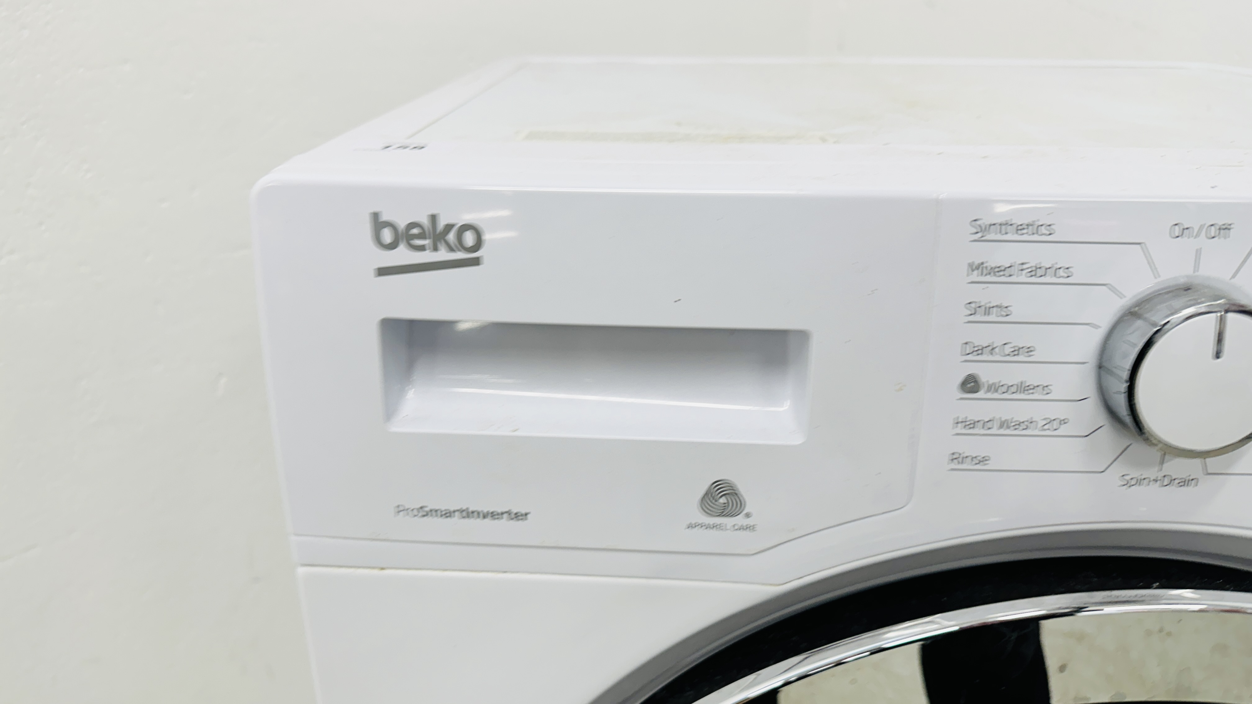 BEKO 8KG 1600RPM PRO SMART INVERTER WASHING MACHINE - SOLD AS SEEN. - Image 5 of 8
