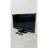 PANASONIC VIERA 32" TV WITH REMOTE - SOLD AS SEEN.