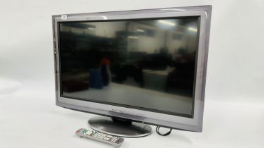 PANASONIC 32" TV WITH REMOTE - MODEL TX-L32D25B - SOLD AS SEEN.