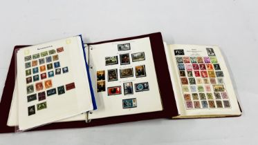 2 X ALBUMS OF MIXED STAMPS + OTHER