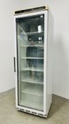 A POLAR REFRIGERATION GLASS DOOR DISPLAY FREEZER, MODEL CB921, W-600CM, H-185CM. - SOLD AS SEEN.