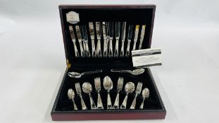 A 60 PIECE CANTEEN OF CUTLERY BY GUY DEGRENNE.