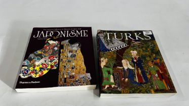 2 X REFERENCE BOOKS TITLED TURKS A JOURNEY OF A THOUSAND YEARS 600-1600 AND JAPONISME SIEGFRIED
