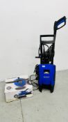 A NILFISK PRESSURE WASHER MODEL C 135.II WITH ACCESSORIES (LANCE INCOMPLETE) - SOLD AS SEEN.