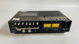 VINTAGE SONY TC-153SD STEREO CASSETTE-RECORDER (NO CABLE) - SOLD AS SEEN.