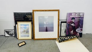 A COLLECTION OF MODERN FRAMED PHOTOGRAPHIC ARTWORK, LIMITED EDITION K.