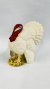 A ROYAL DOULTON SPECIAL EDITION 277 D 6889 "THE TURKEY" SPECIALLY COMMISSIONED BY BERNARD MATTHEWS