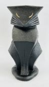 (R) ART DECO CAT DOORSTOP.