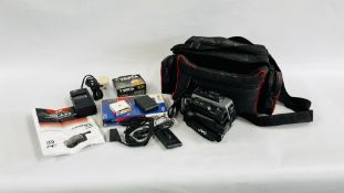 JVC VIDEO MOVIE COMPACT VIDEO MOVIE CAMERA GR-AX2 & ACCESSORIES - SOLD AS SEEN.