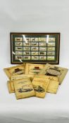COLLECTION MIXED CIGARETTE CARDS INCLUDING COWS AND ANIMALS.
