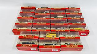 A BOX CONTAINING AN EXTENSIVE COLLECTION OF MATCHBOX MODELS OF YESTERYEAR DIE-CAST MODEL VEHICLES