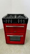 BELLING "FARMHOUSE" MAINS GAS DOUBLE OVEN SLOT IN COOKER - CONDITION OF SALE TO BE FITTED BY