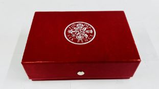 A COMPLETE CASED SET DANBURY MINT "THE LAST OF THE SIXPENCES" COMPLETE WITH CERTIFICATES.
