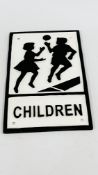 (R) CHILDREN SIGN.