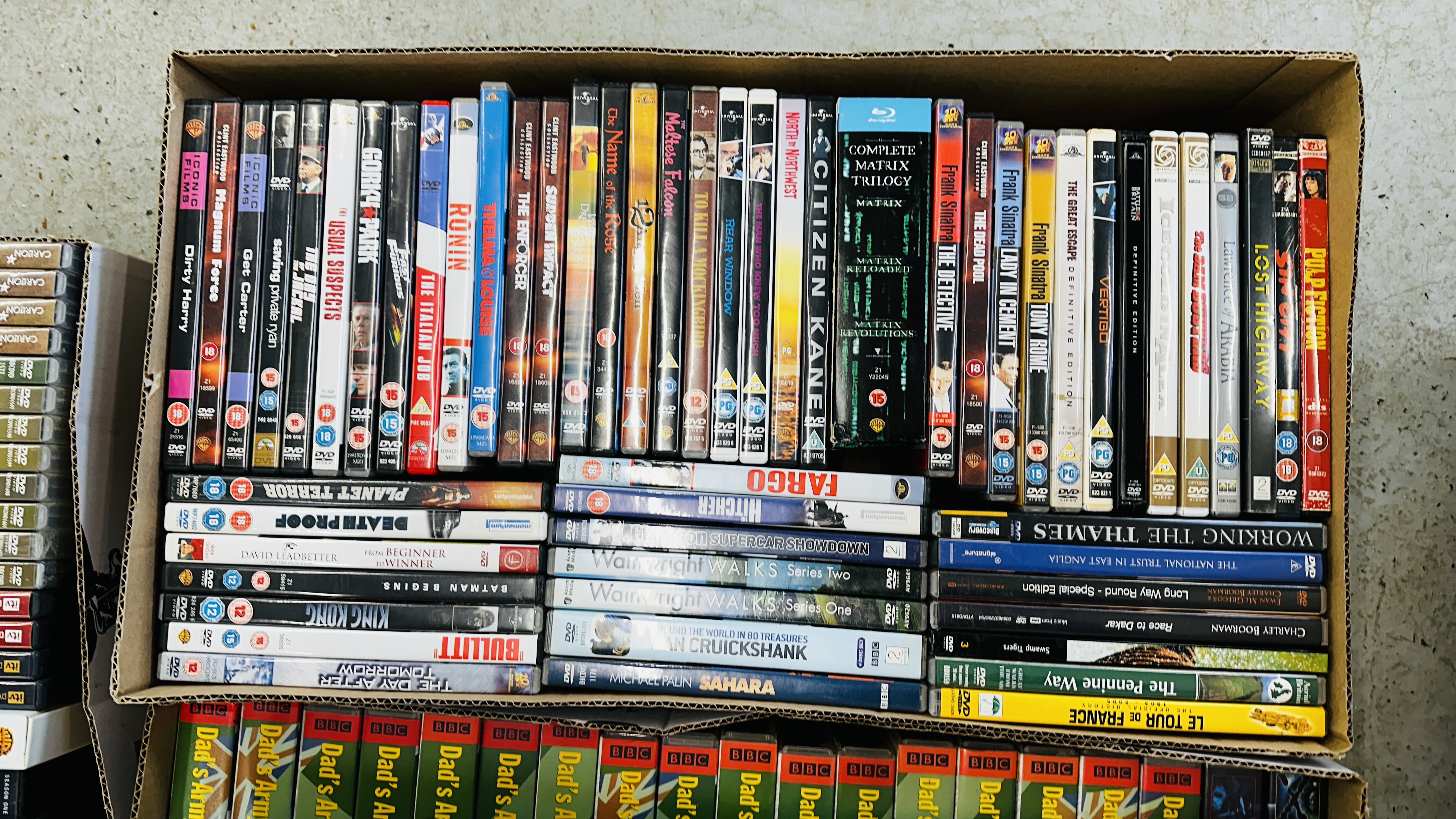 A LARGE COLLECTION OF DVD'S, CD'S, AUDIO CASSETTES AND VIDEOS TO INCLUDE INSPECTOR MORSE, - Image 12 of 12