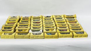 2 X BOXES CONTAINING AN EXTENSIVE COLLECTION OF MATCHBOX MODELS OF YESTERYEAR DIE-CAST MODEL