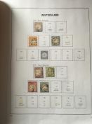 STAMPS: DAVO PRINTED ALBUM WITH A COLLECTION OF GERMANY 1872-1945, MIXED MINT AND USED.