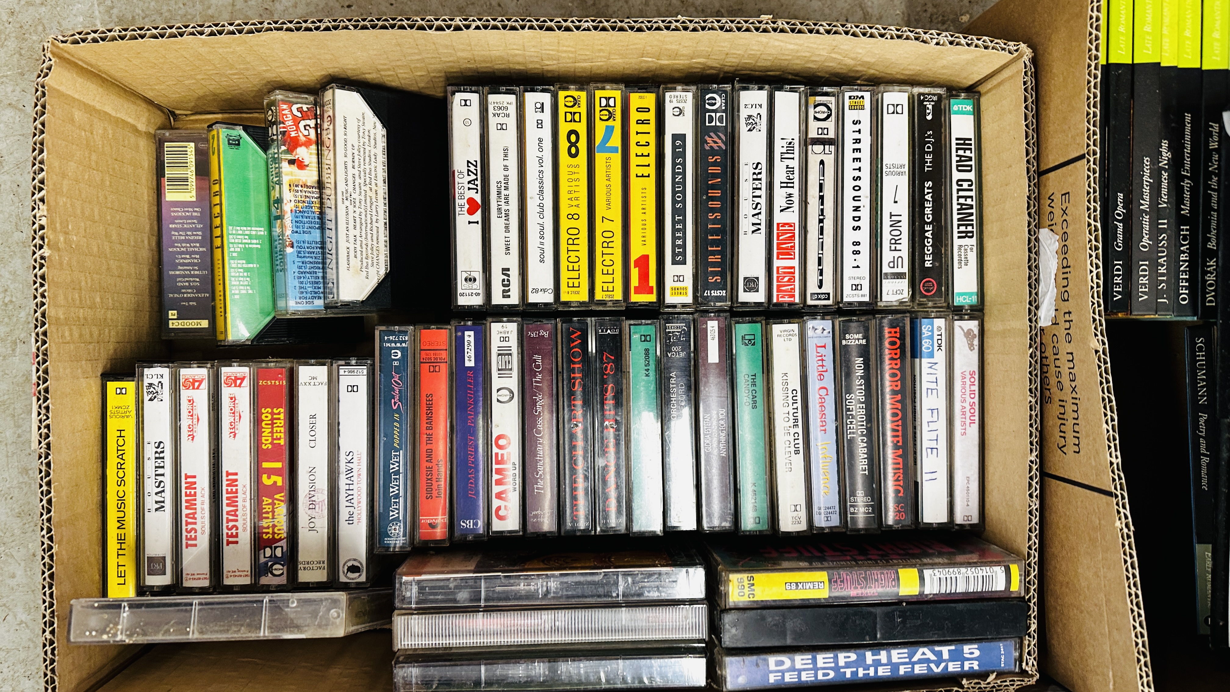 A LARGE COLLECTION OF DVD'S, CD'S, AUDIO CASSETTES AND VIDEOS TO INCLUDE INSPECTOR MORSE, - Image 7 of 12