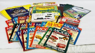 2 X BOXES CONTAINING AN EXTENSIVE COLLECTION OF ASSORTED MODEL COLLECTOR'S MAGAZINES,