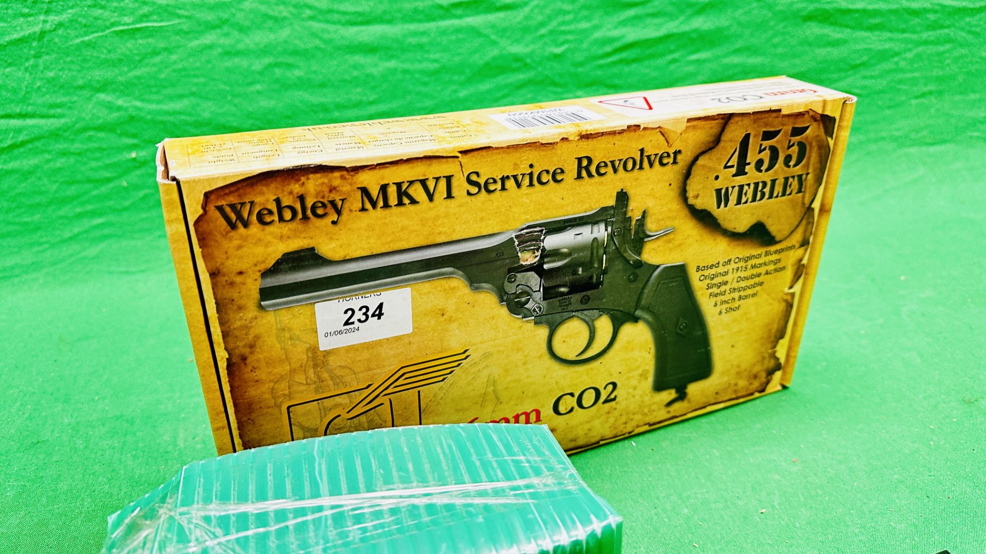 WEBLEY MKVI . - Image 8 of 9